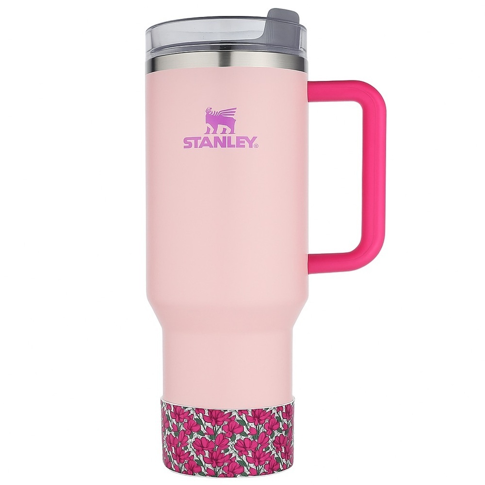 Stanley Pink 40oz Quencher Tumbler